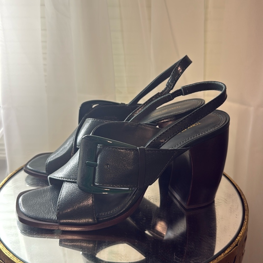 Tory Burch Banana Heel Sandal 80MM Size 10